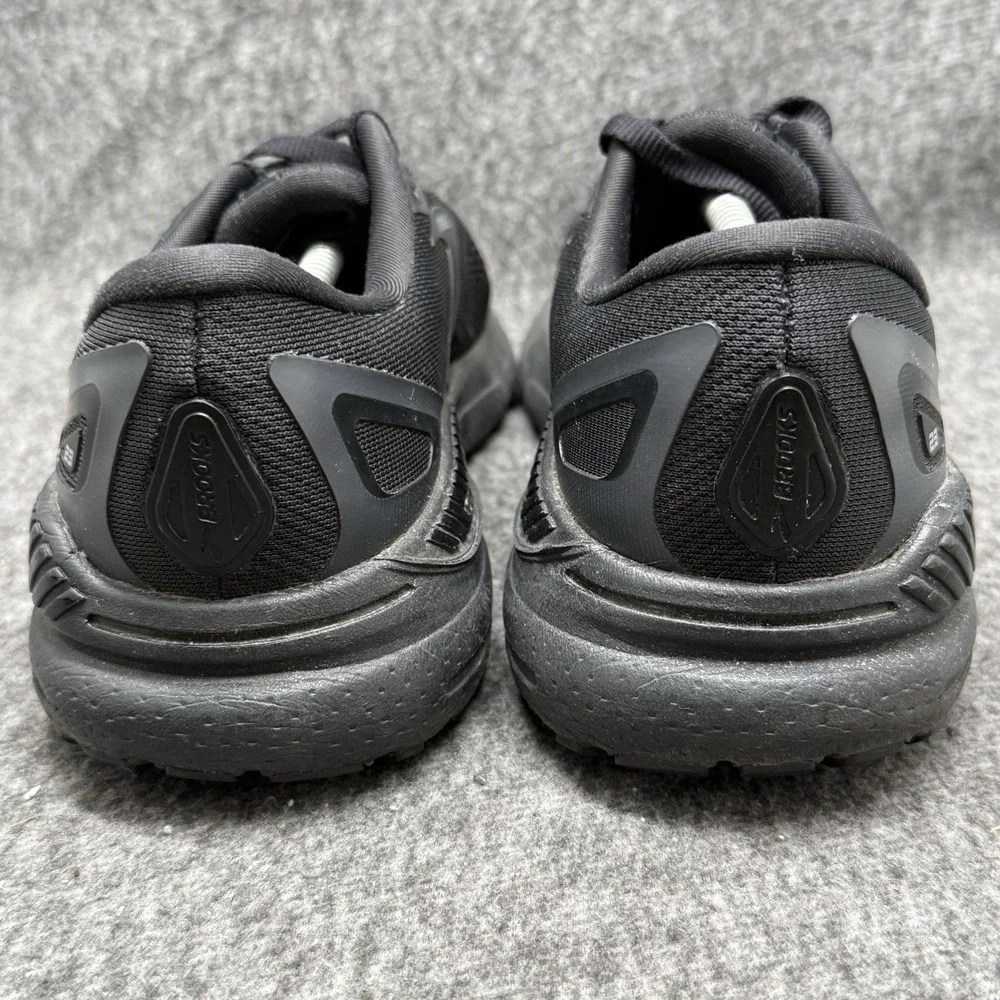 Brooks Adrenaline GTS 23 Running Shoes Womens Size 8.5 Wide Black Guiderails